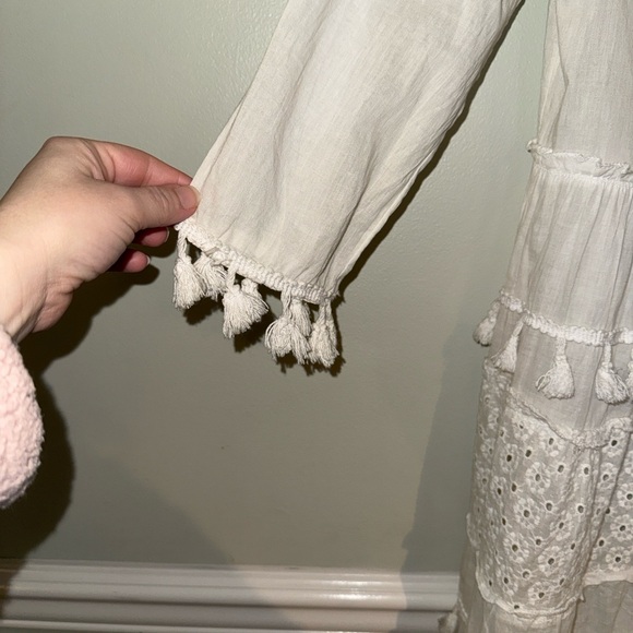 Me 2 Magic White Lace Boho Dress Size Small Bohemian - Picture 6 of 9